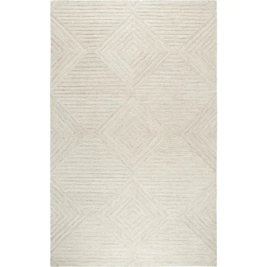 Bomb Diamond Light Beige Large Area Rugs - LOOMLAN - LOOMLAN - Area Rugs