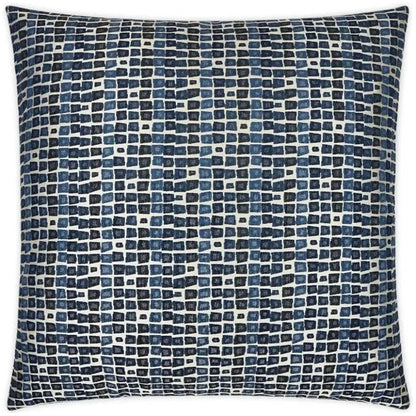 Bombay Blue Blue Navy Large Throw Pillow Insert - LOOMLAN - D.V. Kap - Throw Pillows