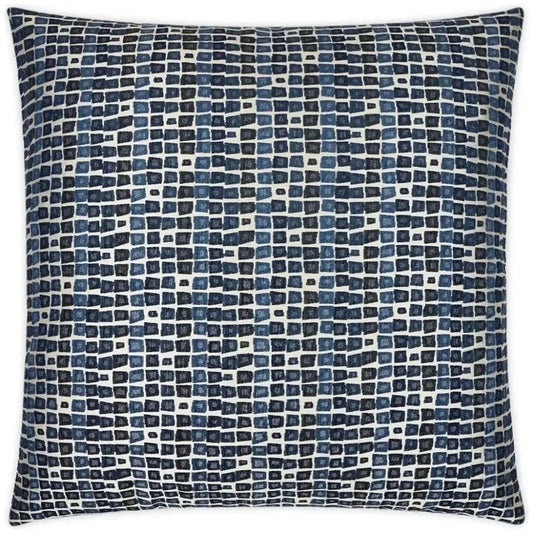 Bombay Blue Blue Navy Large Throw Pillow Insert - LOOMLAN - D.V. Kap - Throw Pillows