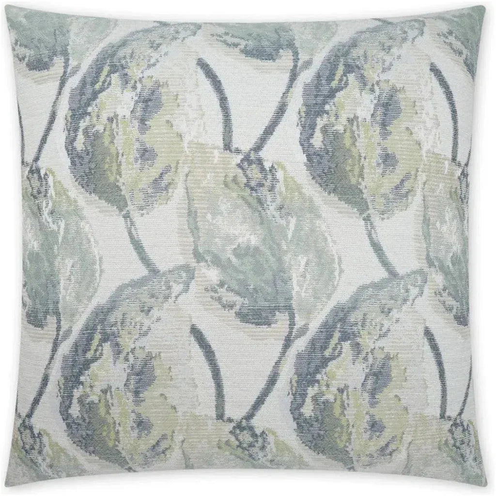 Bonasera Waterfall Grey Throw Pillow Insert - LOOMLAN - D.V. Kap - Throw Pillows