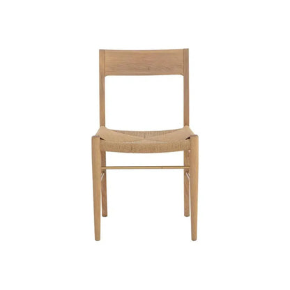 Bondi Rope Wooden Armless Dining Chair - LOOMLAN - SUNPAN - Dining Chairs
