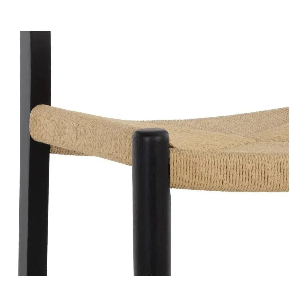 Bondi Rope Wooden Counter Stool - LOOMLAN - SUNPAN - Counter Stools