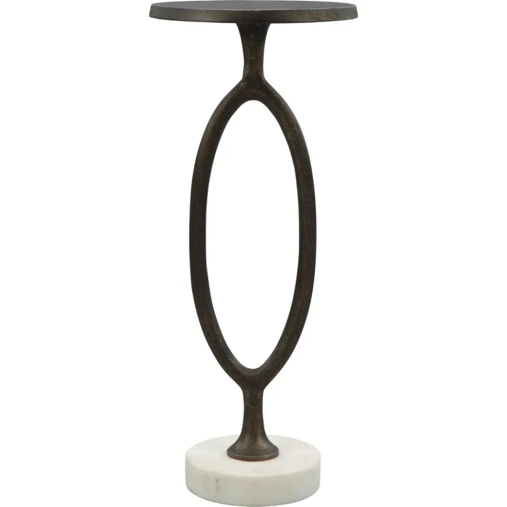 Bonita Accent Table Bronze - LOOMLAN - Zuo Modern - Side Tables