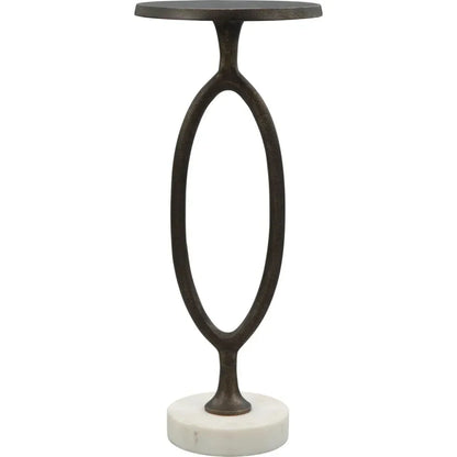 Bonita Accent Table Bronze - LOOMLAN - Zuo Modern - Side Tables