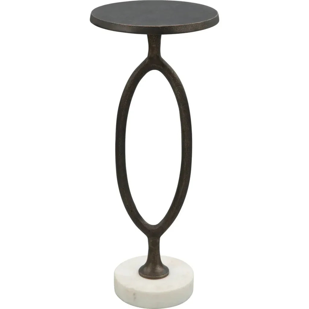 Bonita Accent Table Bronze - LOOMLAN - Zuo Modern - Side Tables
