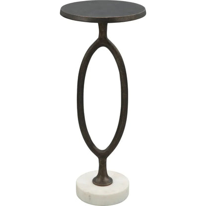 Bonita Accent Table Bronze - LOOMLAN - Zuo Modern - Side Tables