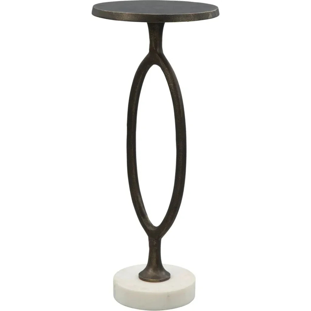 Bonita Accent Table Bronze - LOOMLAN - Zuo Modern - Side Tables