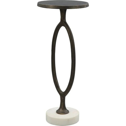 Bonita Accent Table Bronze - LOOMLAN - Zuo Modern - Side Tables