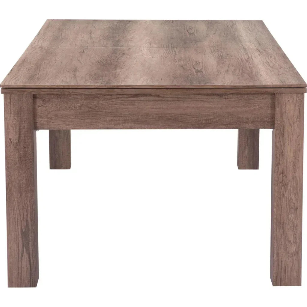 Bonker 3 in 1 Table Brown-Dining Tables-Zuo Modern-LOOMLAN