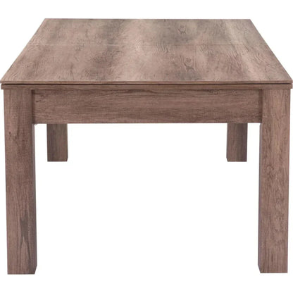 Bonker 3 in 1 Table Brown-Dining Tables-Zuo Modern-LOOMLAN