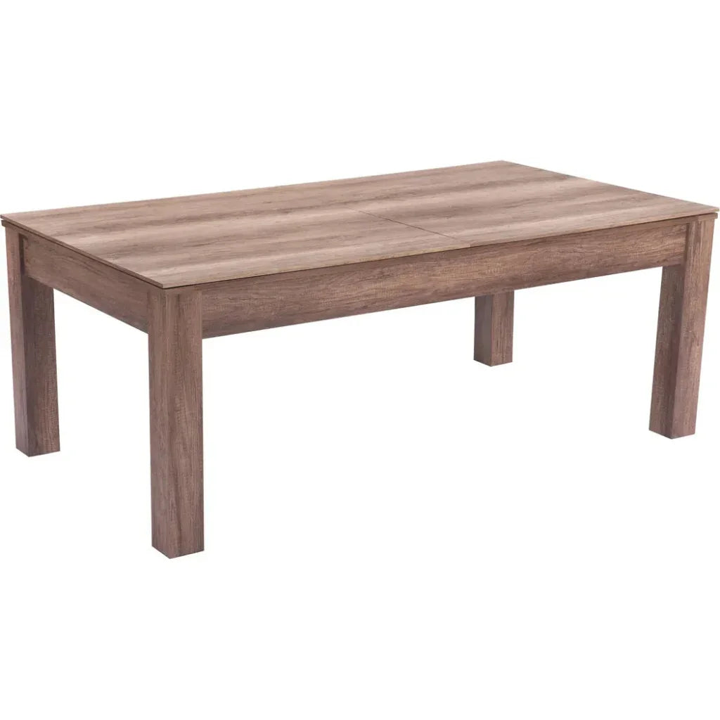 Bonker 3 in 1 Table Brown-Dining Tables-Zuo Modern-LOOMLAN