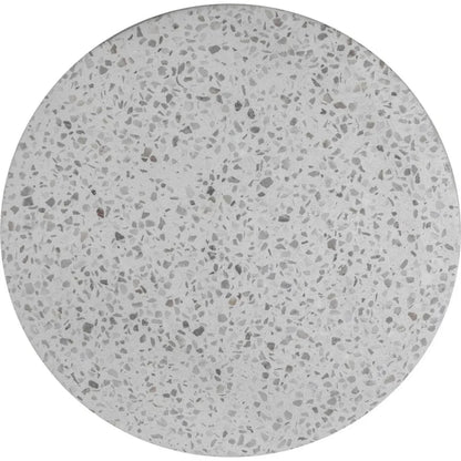 Book Terrazzo & Concrete Round Accent Table - LOOMLAN - Moe's Home - Side Tables
