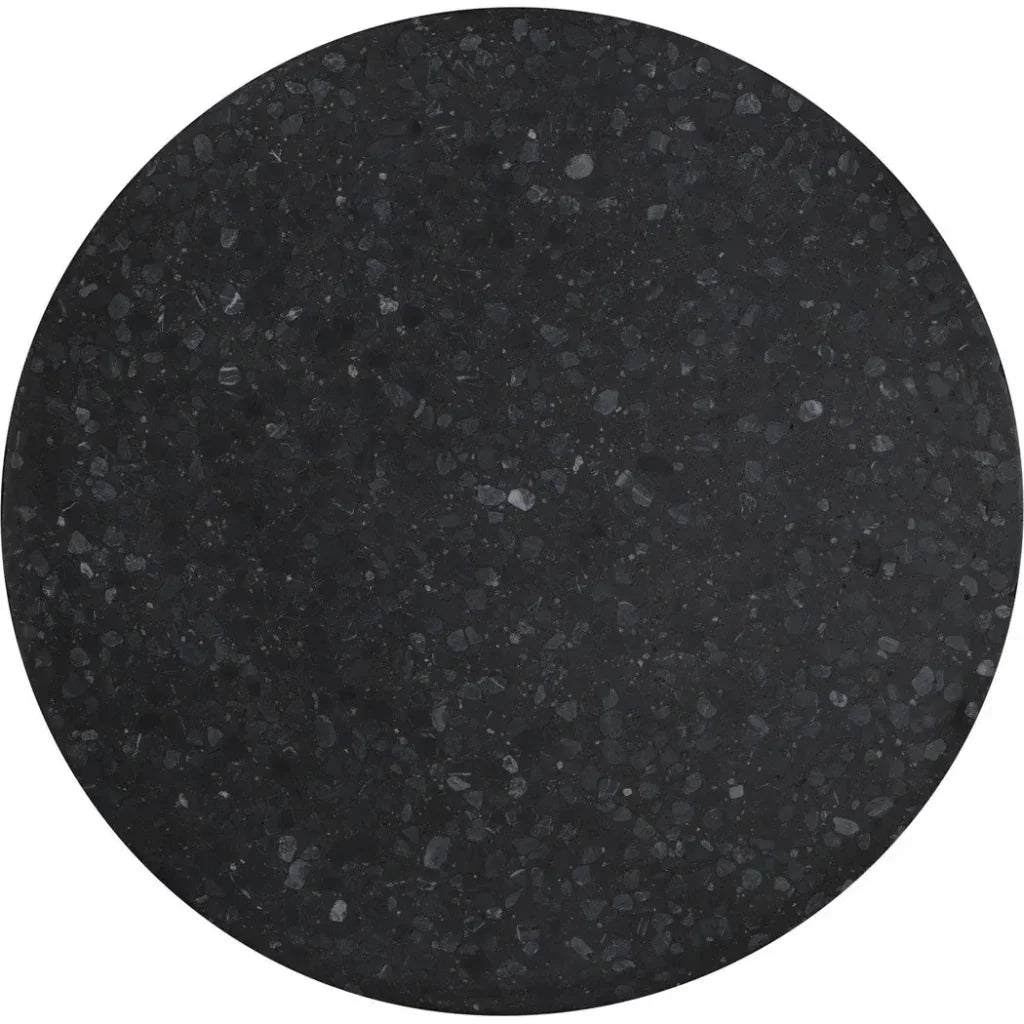 Book Terrazzo & Concrete Round Accent Table - LOOMLAN - Moe's Home - Side Tables