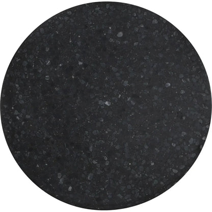 Book Terrazzo & Concrete Round Accent Table - LOOMLAN - Moe's Home - Side Tables