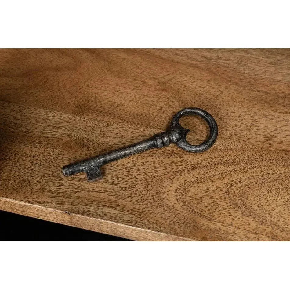 Bookcase Display Curion Glass Doors Ebony - LOOMLAN - Sarreid - Bookcases