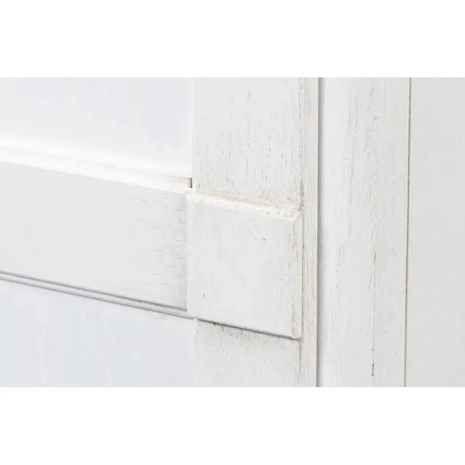 Bookcase With Doors and Drawer Cortina White - LOOMLAN - Sarreid - Bookcases