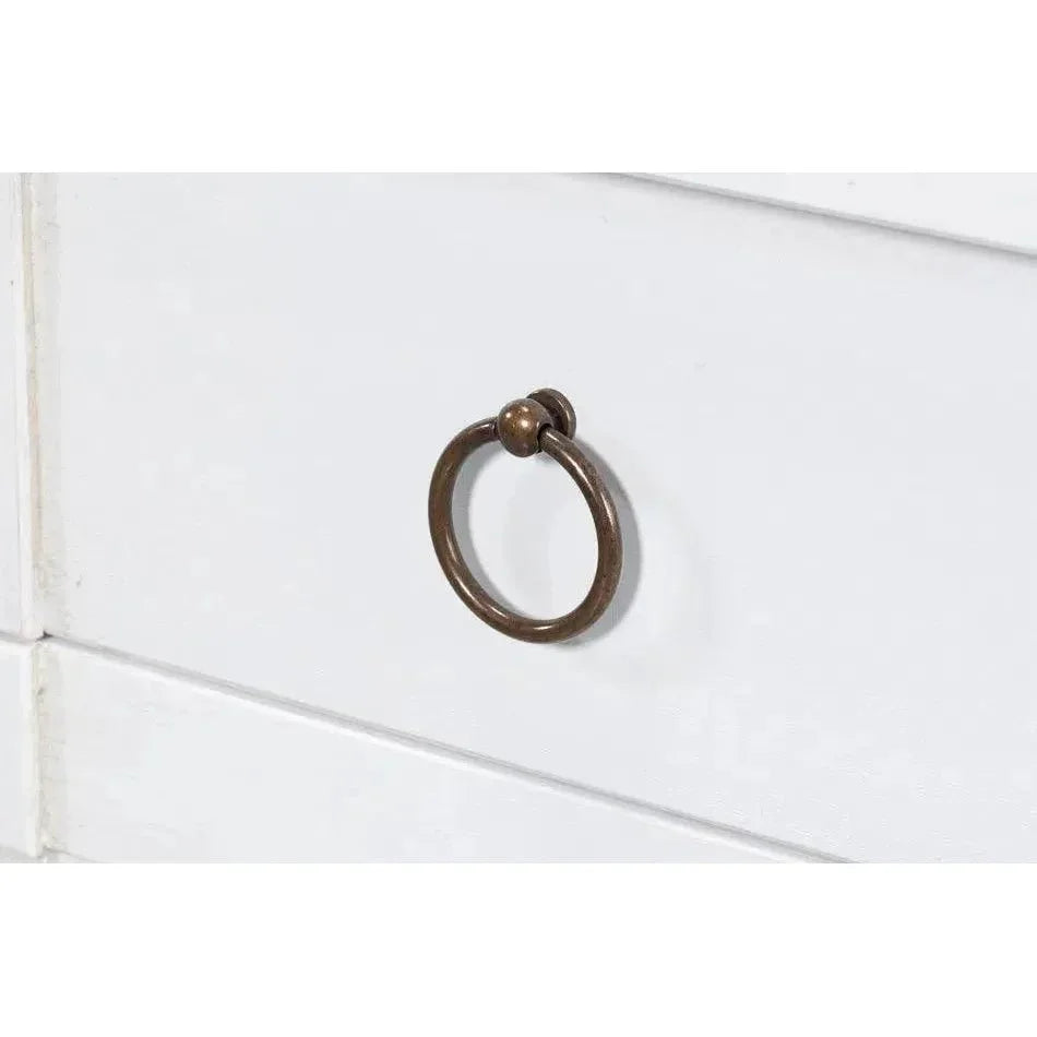 Bookcase With Doors and Drawer Cortina White - LOOMLAN - Sarreid - Bookcases