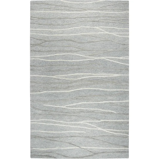 Bool Lines Gray Large Area Rugs For Living Room - LOOMLAN - LOOMLAN - Area Rugs