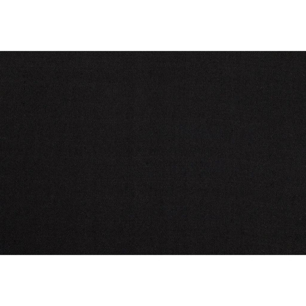 Boomerang Wood Black Armless Chair - LOOMLAN - Noir - Accent Chairs