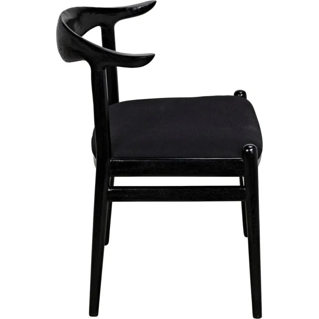 Boone Side Chair - LOOMLAN - Noir - Dining Chairs