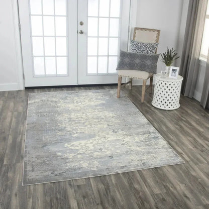 Bosk Vine Gray Kitchen Hallway Runner Rug - LOOMLAN - LOOMLAN - Area Rugs