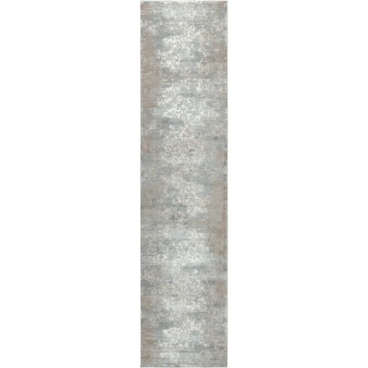 Bosk Vine Gray Kitchen Hallway Runner Rug - LOOMLAN - LOOMLAN - Area Rugs
