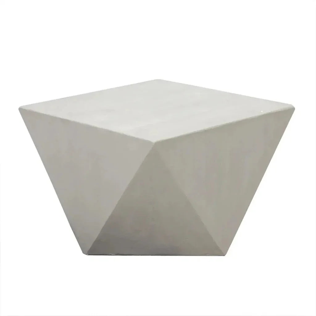 Bota Fiber Cement Square Side Table - LOOMLAN - Noir - Side Tables