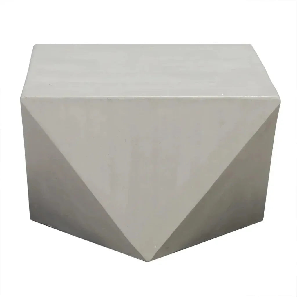 Bota Fiber Cement Square Side Table - LOOMLAN - Noir - Side Tables