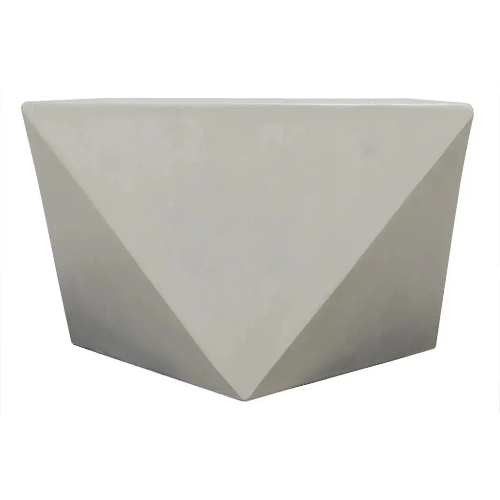 Bota Fiber Cement Square Side Table - LOOMLAN - Noir - Side Tables