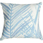 Botanical Ivory Outdoor Throw Pillows-Outdoor Pillows-LOOMLAN-Blue-LOOMLAN
