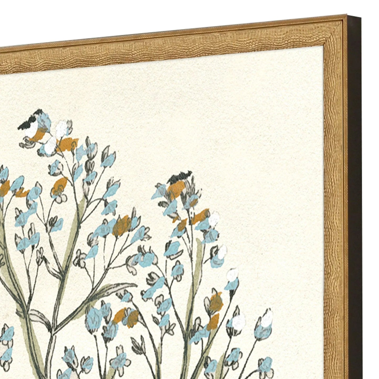 Botanical Plants Wood Framed Wall Art 2PC