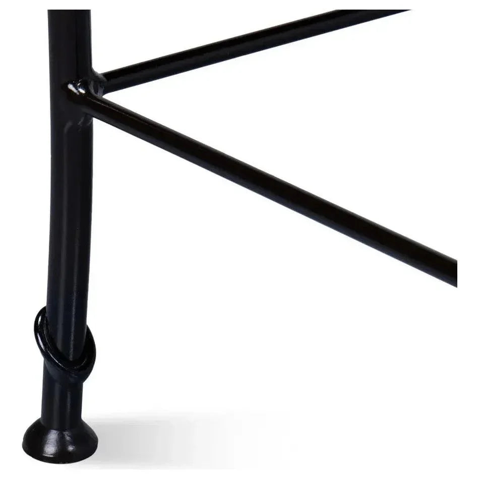 Botanical Side Table Leather Box On Stand - LOOMLAN - Sarreid - Side Tables