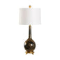 Bottle Black And Gold Handcrafted Table Lamp - LOOMLAN - Chelsea House - Table Lamps