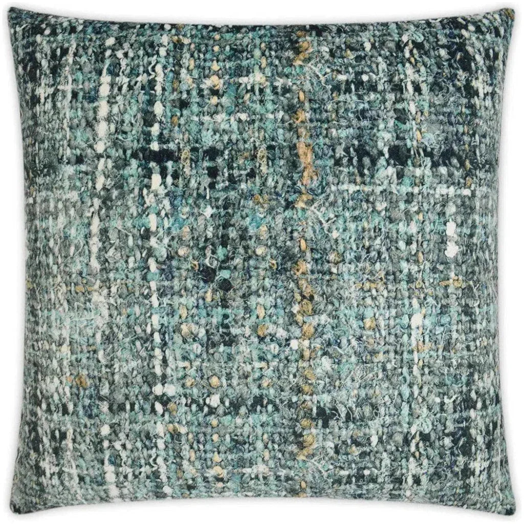 Boucle Seascape Teal Throw Pillow Insert - LOOMLAN - D.V. Kap - Throw Pillows
