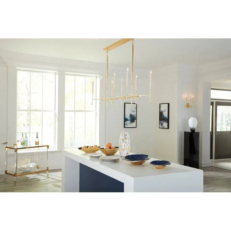 Boulevardier Steel Frame Bar Cart-Home Bar Carts-Wildwood-LOOMLAN