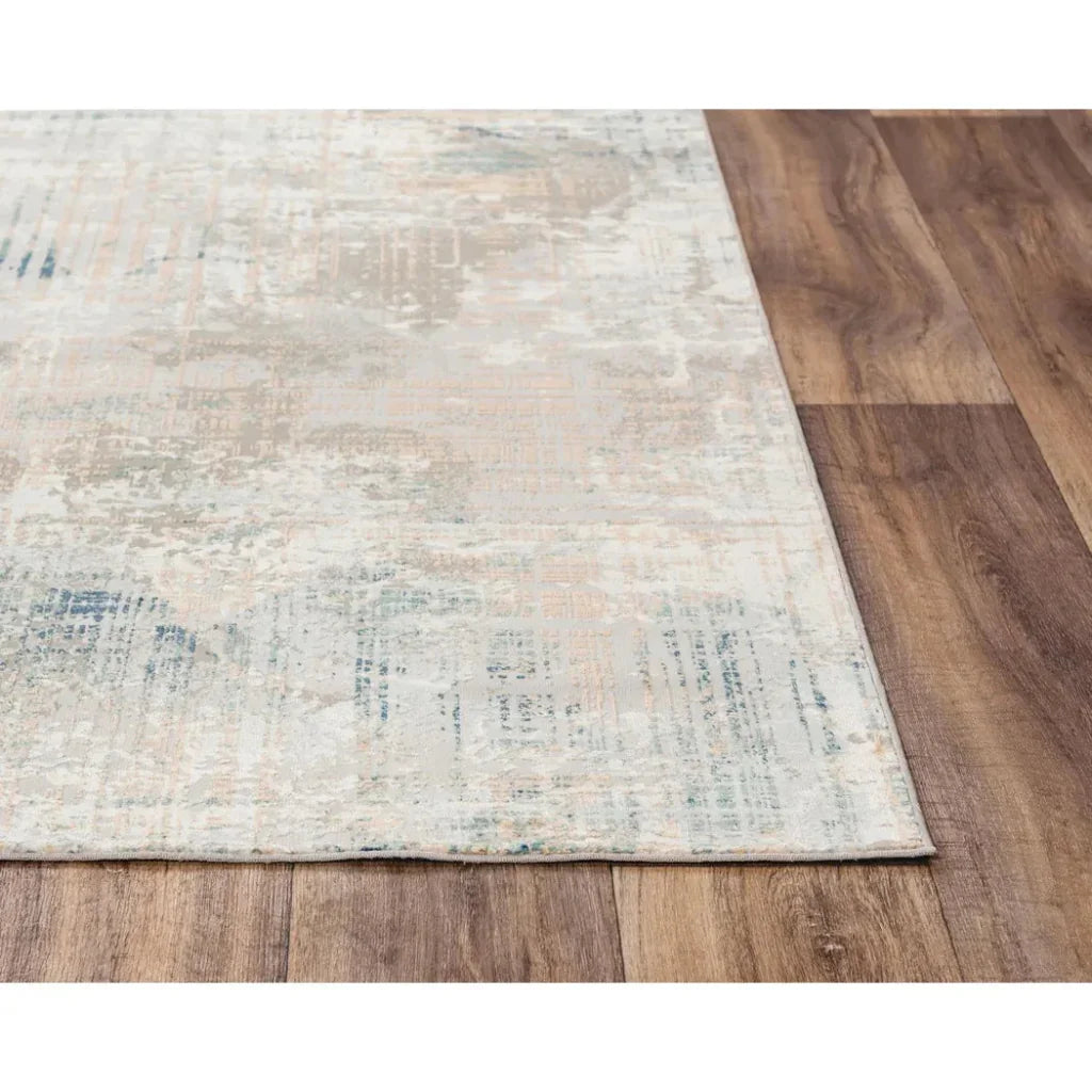 Bove Abstract Blue Kitchen Hallway Runner Rug - LOOMLAN - LOOMLAN - Area Rugs