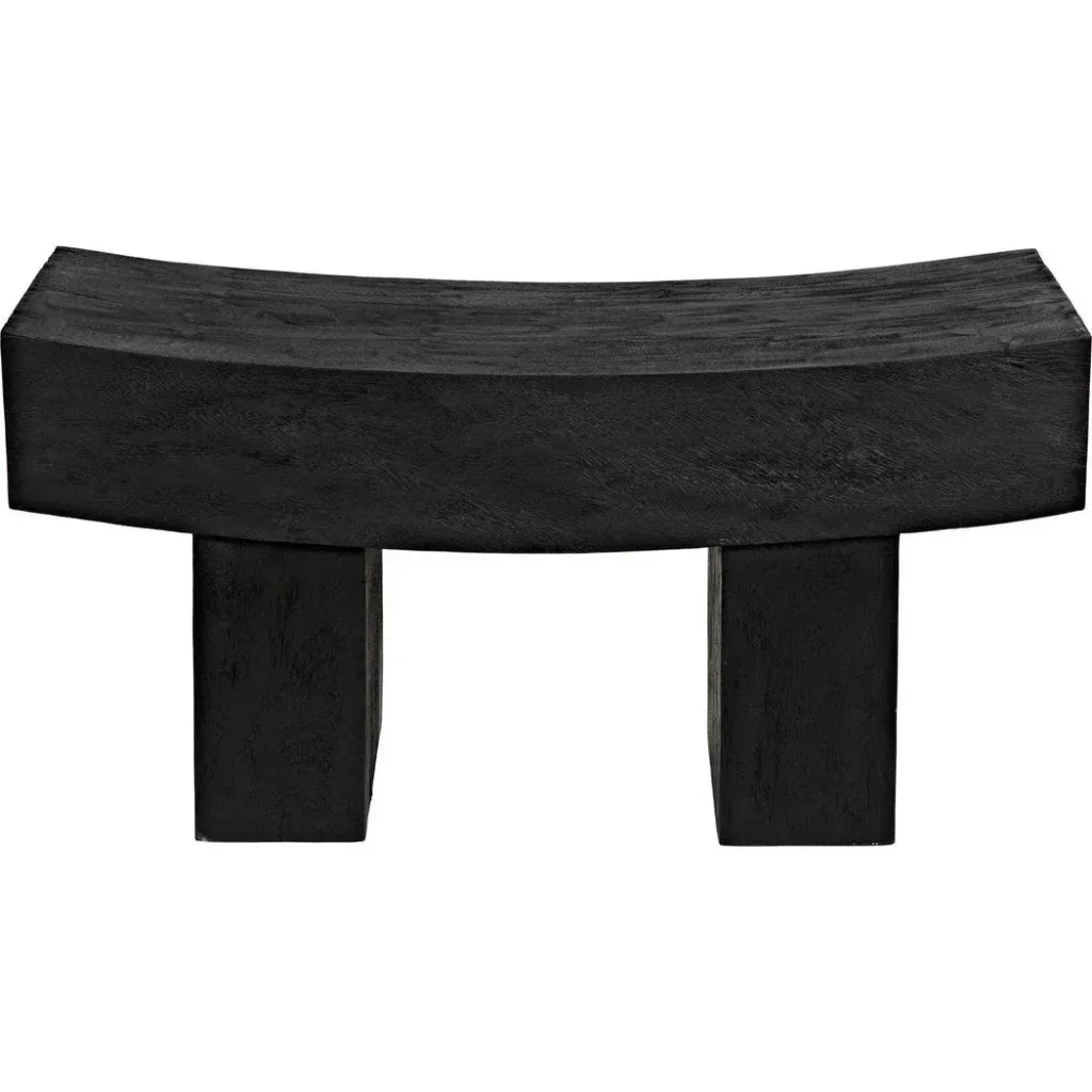 Bow Accent Bench - LOOMLAN - Noir - Bedroom Benches