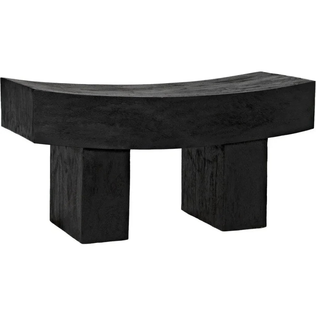 Bow Accent Bench - LOOMLAN - Noir - Bedroom Benches