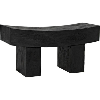 Bow Accent Bench - LOOMLAN - Noir - Bedroom Benches