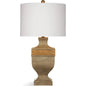 Bowery Polyresin Brown Table Lamp - LOOMLAN - Bassett Mirror - Table Lamps