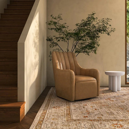 Bowie Plywood Frame Swivel Chair - LOOMLAN - Moe's Home - Club Chairs