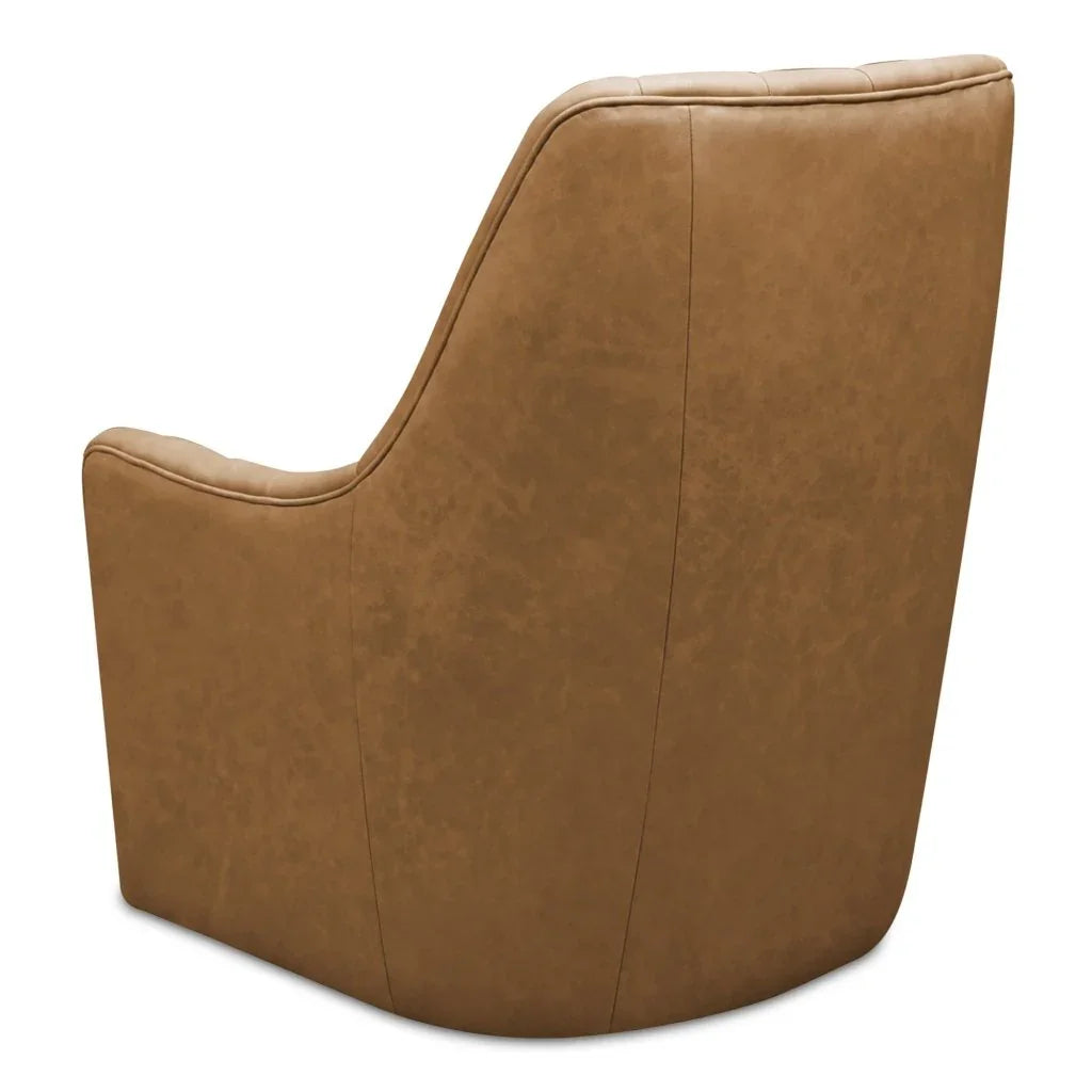 Bowie Plywood Frame Swivel Chair - LOOMLAN - Moe's Home - Club Chairs
