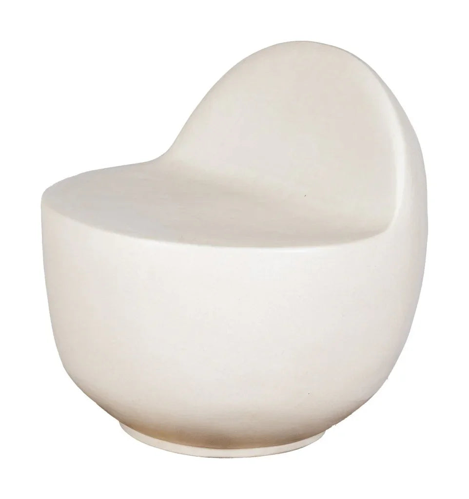 Bowness Ceramic Glazed Patio Armless Stool-Garden Stools-Seasonal Living-LOOMLAN