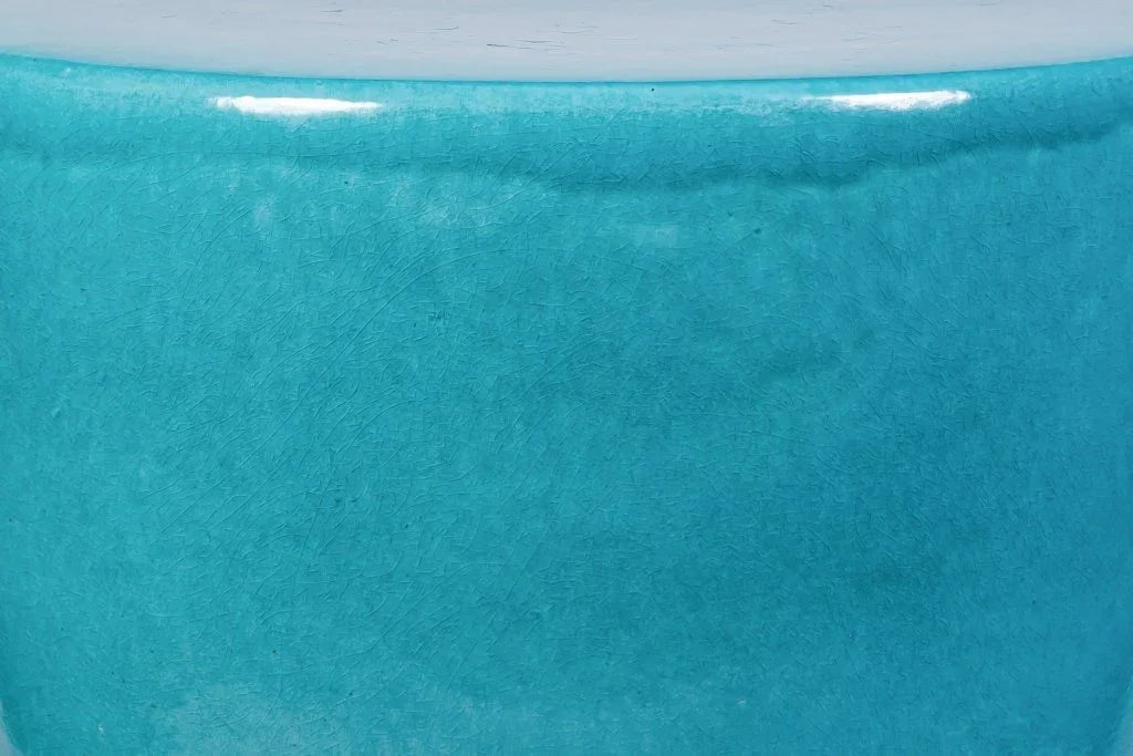 Bowness Ceramic Round Patio Accent Table - LOOMLAN - Seasonal Living - Outdoor Side Tables