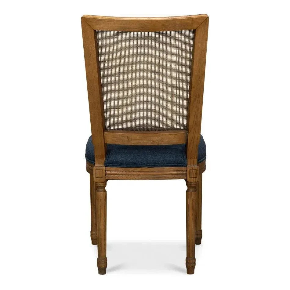 Boyd Blue Dining Chairs Set of 2 - LOOMLAN - Sarreid - Dining Chairs