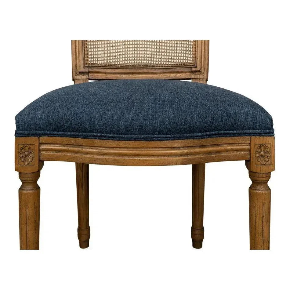 Boyd Blue Dining Chairs Set of 2 - LOOMLAN - Sarreid - Dining Chairs