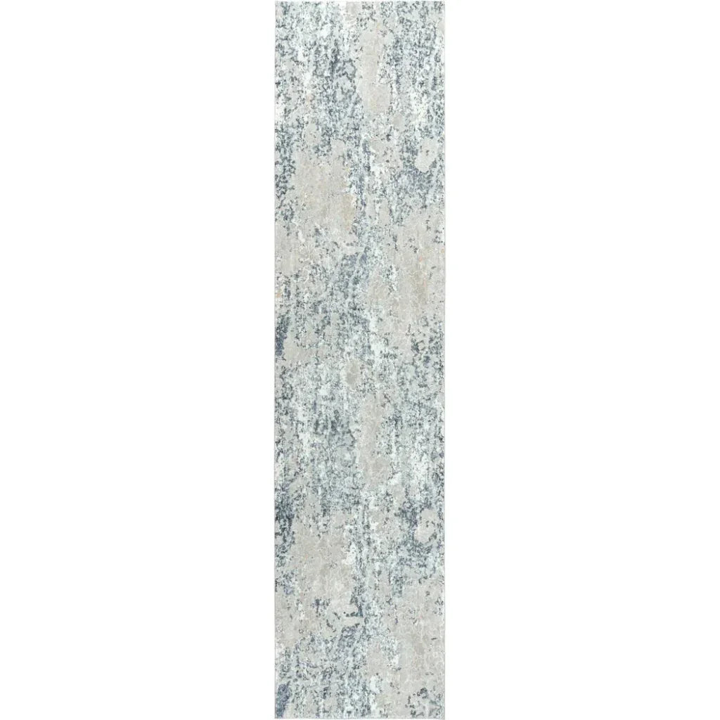 Boyo Abstract Gray Kitchen Hallway Runner Rug - LOOMLAN - LOOMLAN - Area Rugs