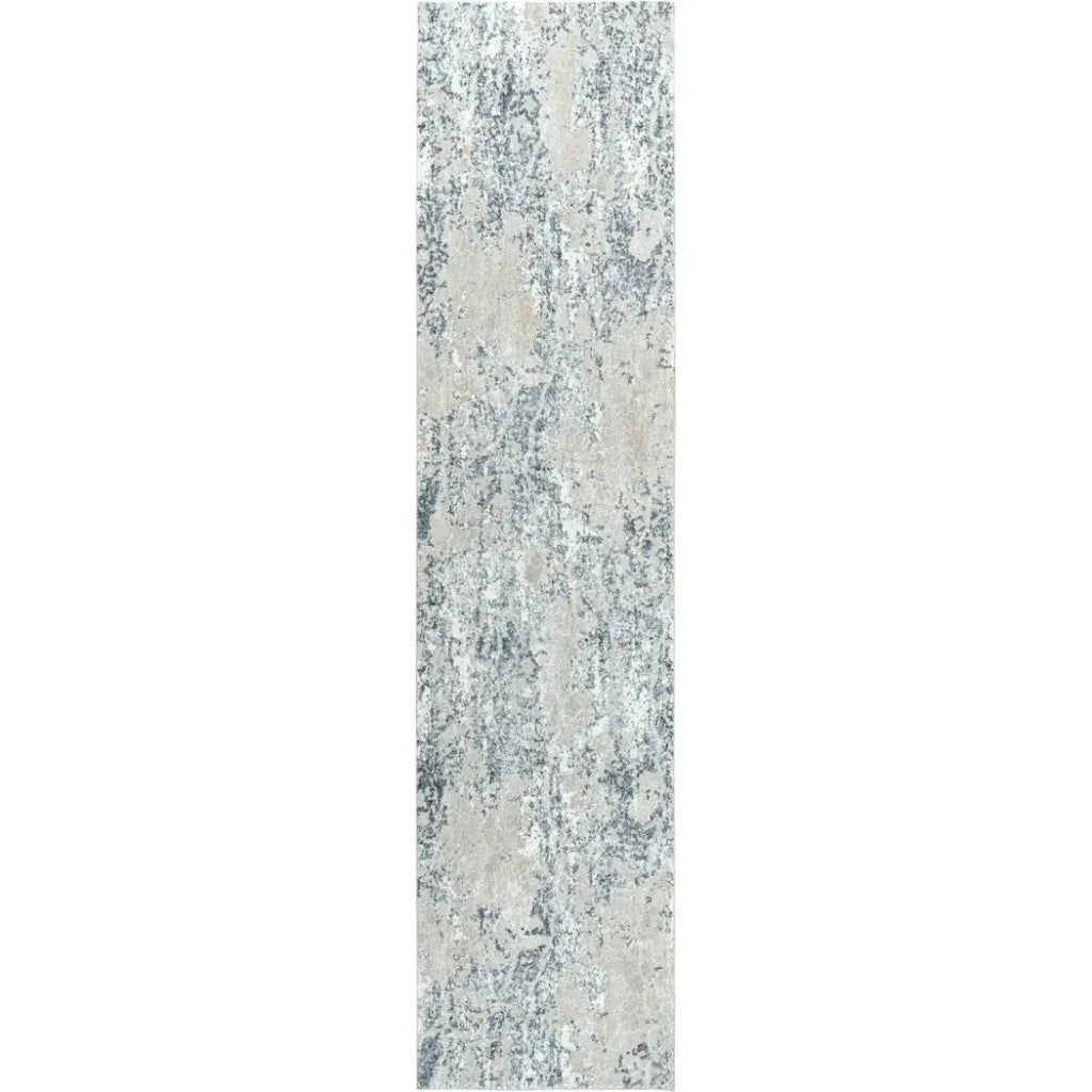 Boyo Abstract Gray Kitchen Hallway Runner Rug - LOOMLAN - LOOMLAN - Area Rugs