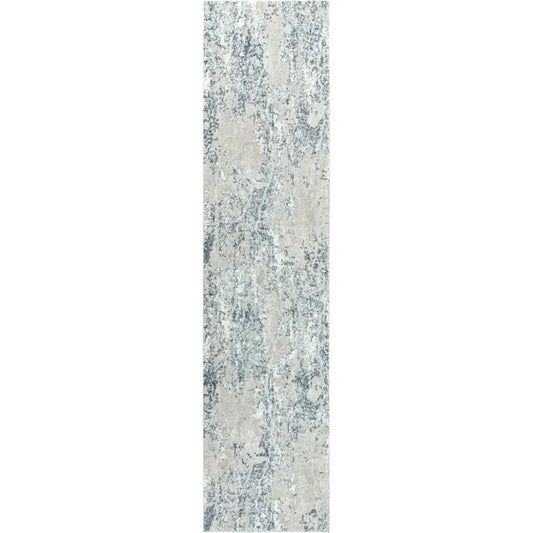 Boyo Abstract Gray Kitchen Hallway Runner Rug - LOOMLAN - LOOMLAN - Area Rugs