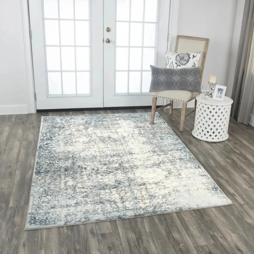 Brac Vine Gray Kitchen Hallway Runner Rug - LOOMLAN - LOOMLAN - Area Rugs